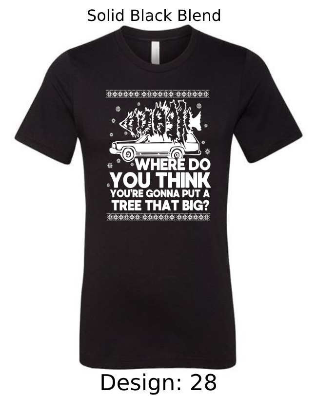 Shirts Men's Customized T-Shirts | Christmas Vacation Themed Tee
