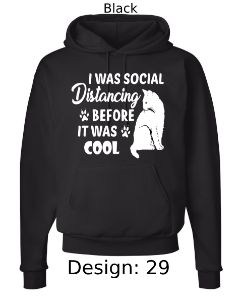 Unisex Cat Hoodie Sweatshirt | Custom Hoodie