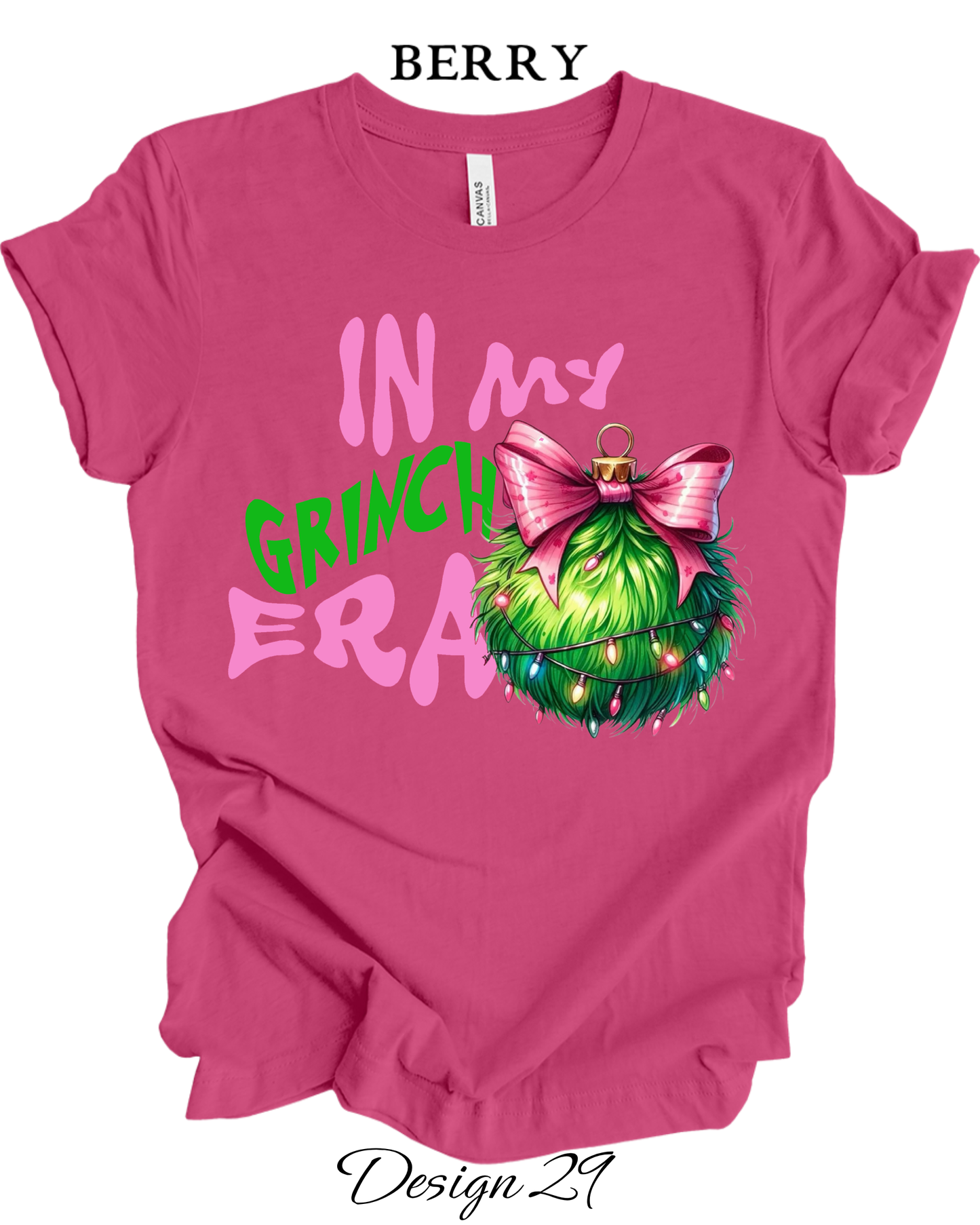 Custom Tee Unisex Crew Neck T-Shirts | Christmas Funny Grinch Inspired Tee