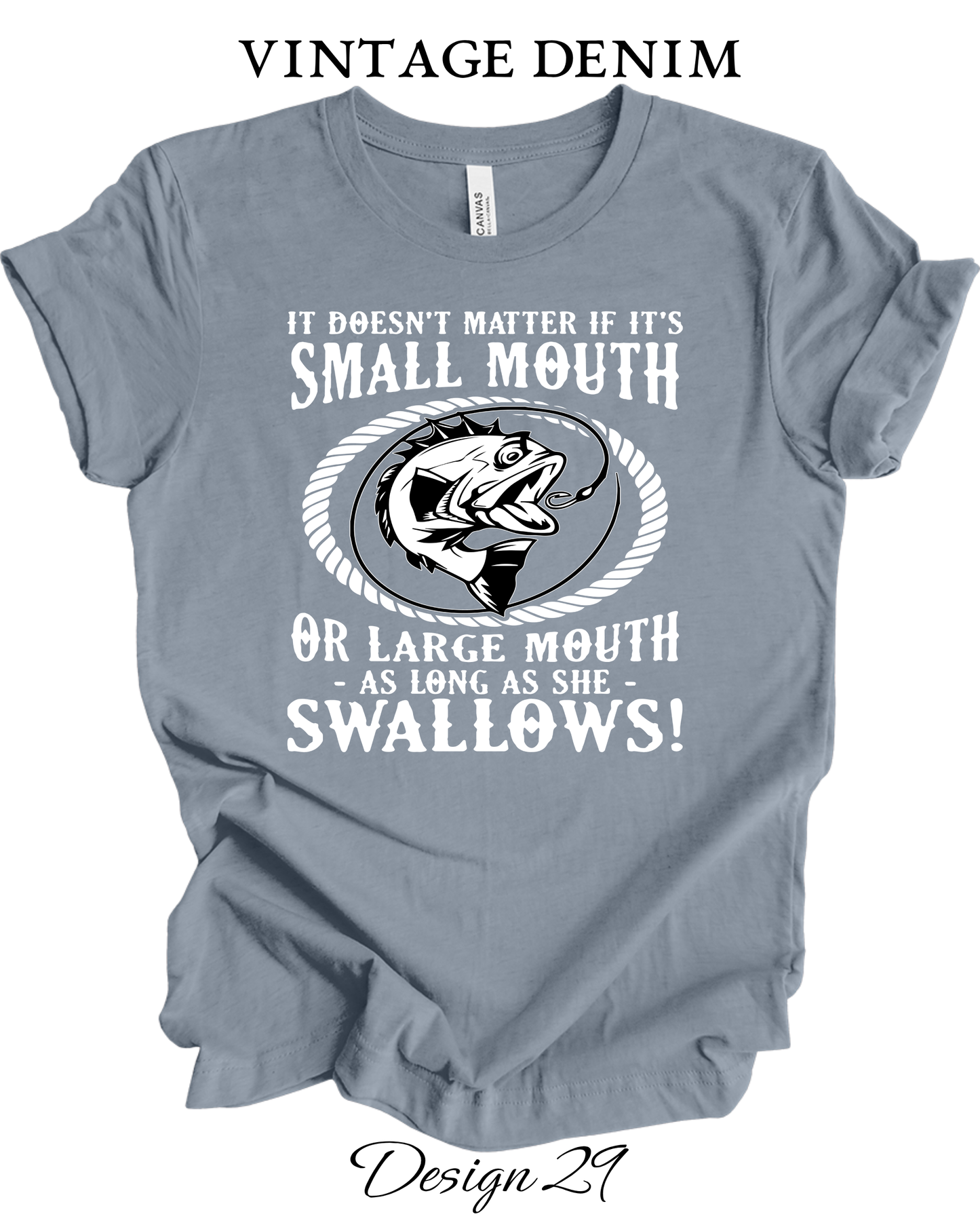 Custom Tee Unisex Crew Neck T-Shirts | Fishing Inspired Tees