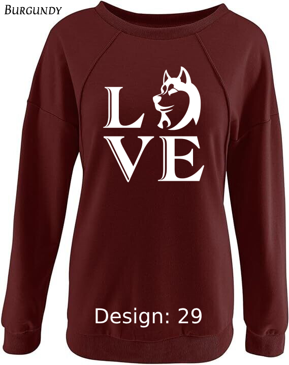 Sweatshirt Women's Dog Sweatshirt | Custom Sweatshirt