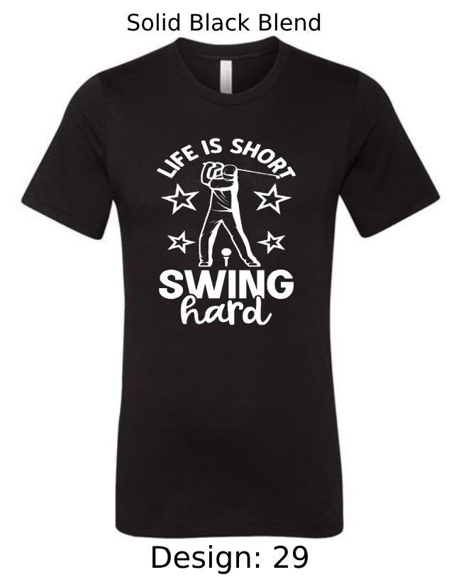 Shirts Men's Customized T-Shirts | Golf Themed Tee