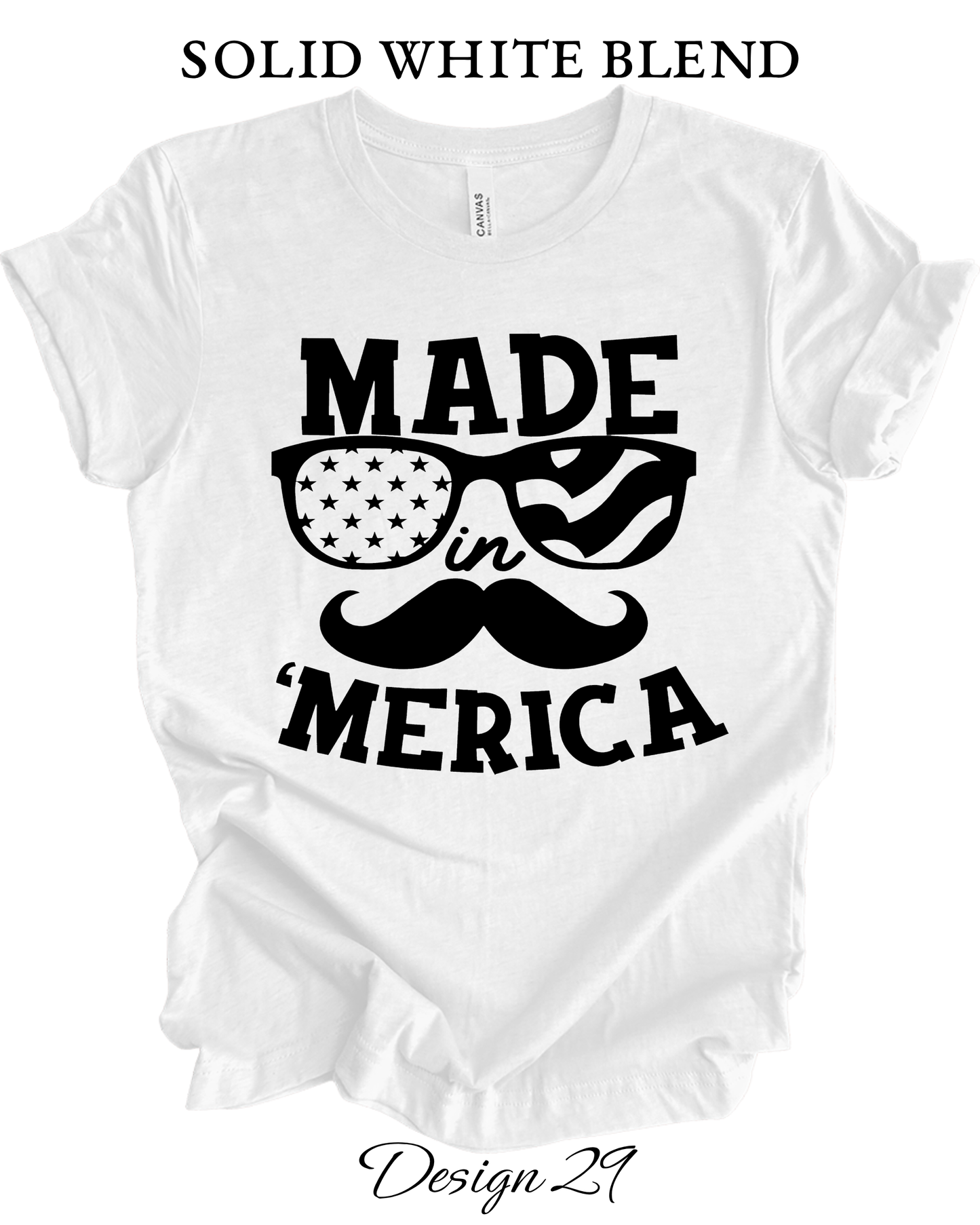 Custom Tee Unisex Crew Neck T-shirts | Patriotic Inspired Tee