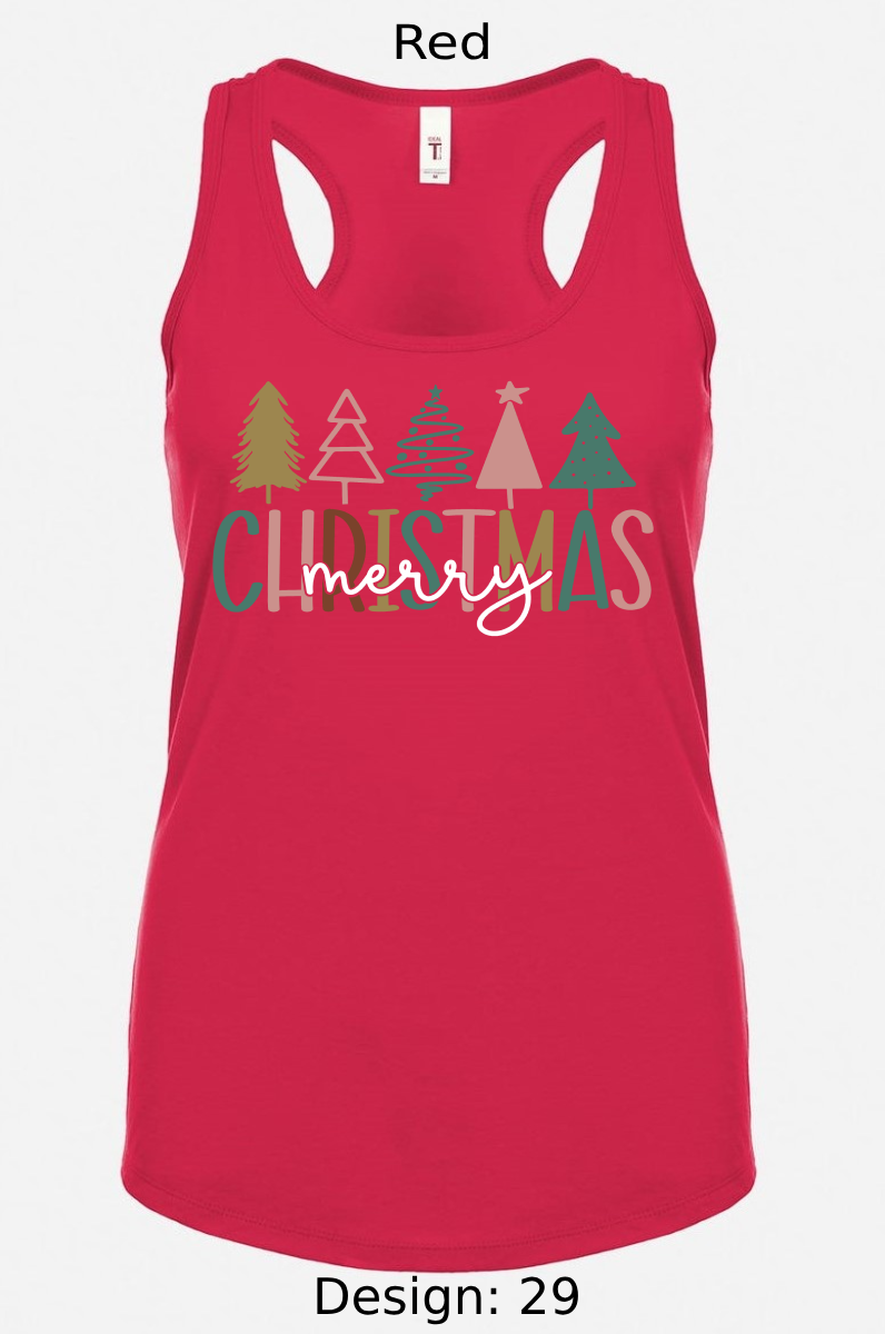 Shirts Women's Customized Tank Tops & Shirts | Christmas Funny & Cute Themed Tee