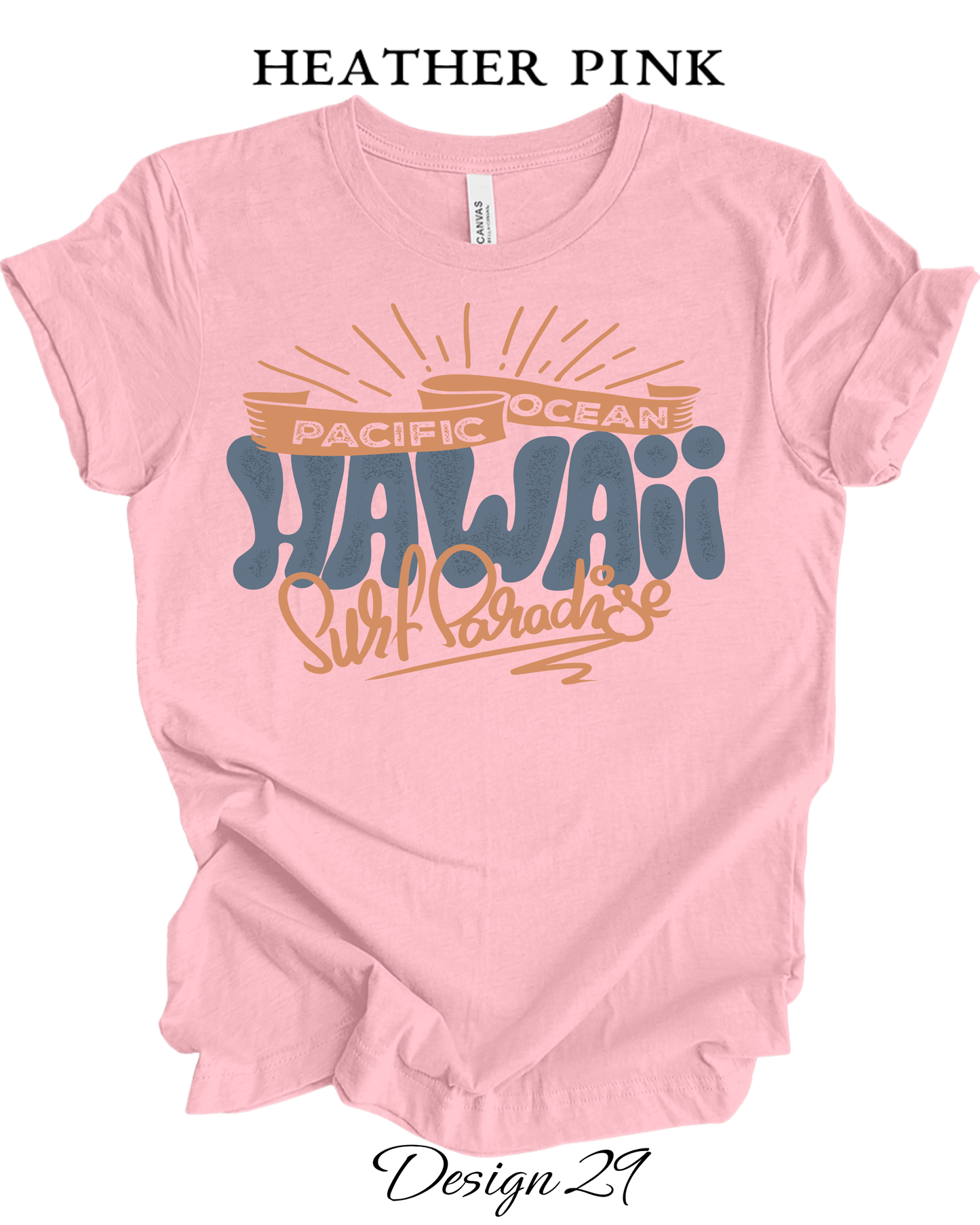 Custom Tee Unisex Crew Neck T-Shirts | Summer, Surfing, & Sunshine Inspired Tee