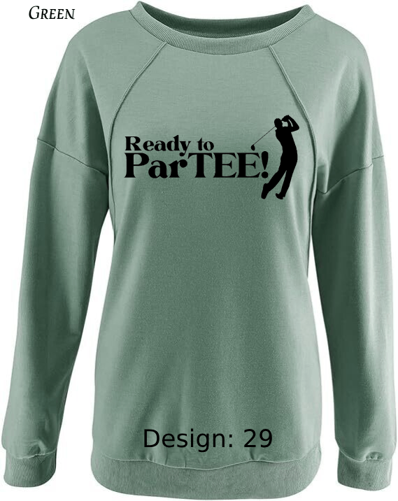 Sweatshirt Women's Golf Sweatshirt | Custom Sweatshirt