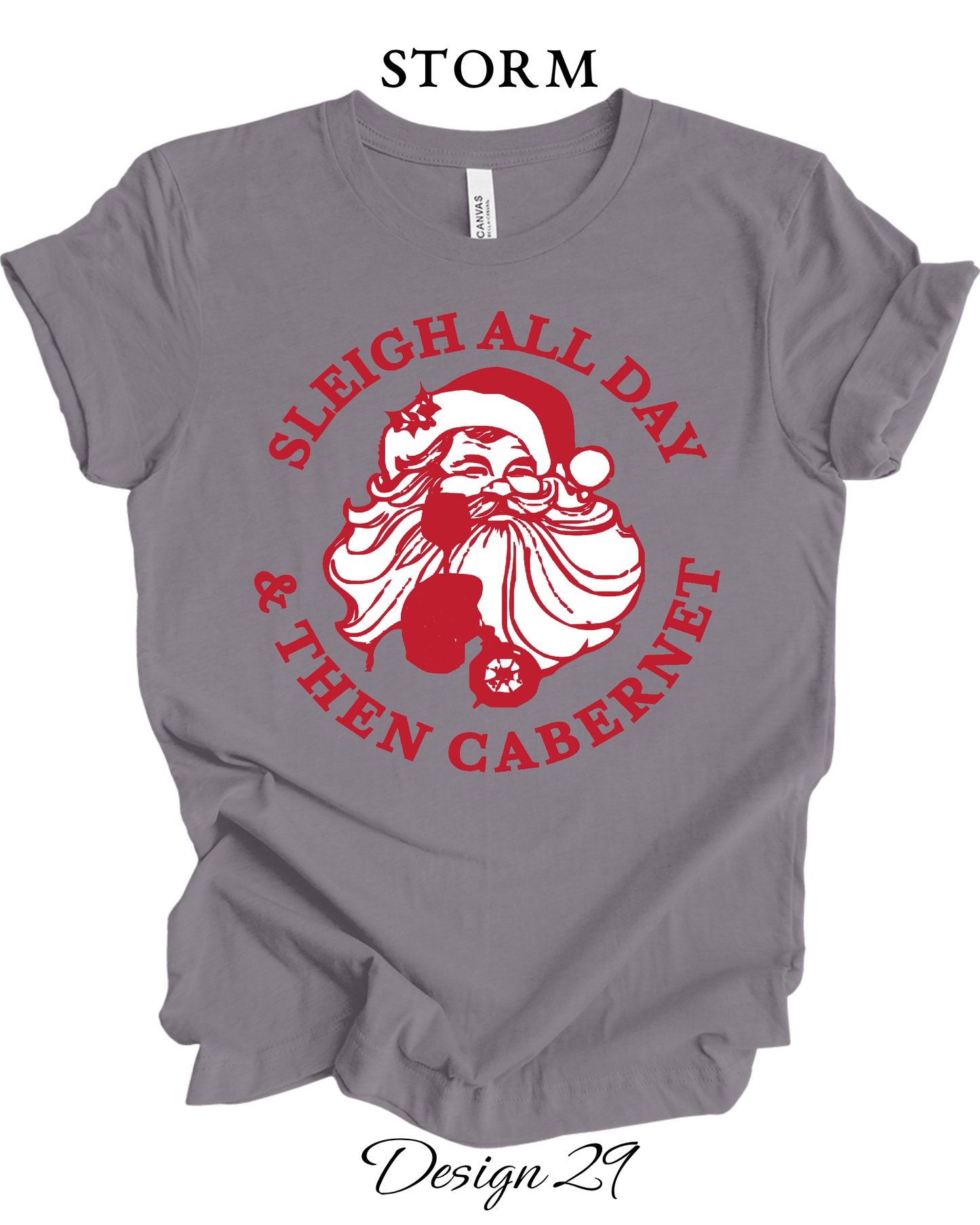 Custom Tee Unisex Crew Neck T-Shirts | Christmas Funny Drinking Inspired Tee