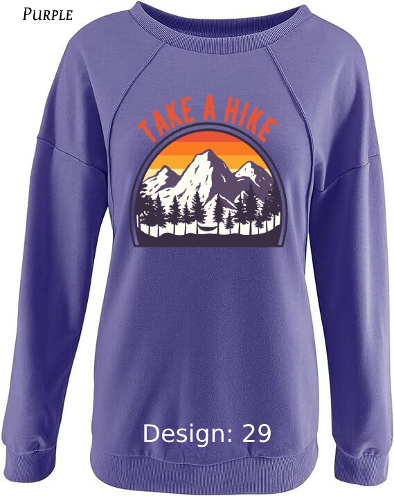 Sweatshirt Women's Camping Sweatshirt | Custom Sweatshirt