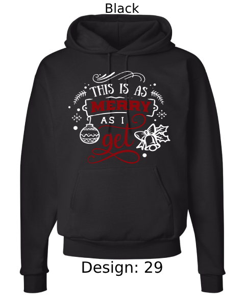 Unisex Christmas Funny Hoodie Sweatshirt | Custom Hoodie