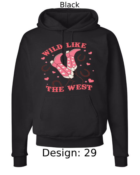 Unisex Country Cowboy Hoodie Sweatshirt | Custom Hoodie