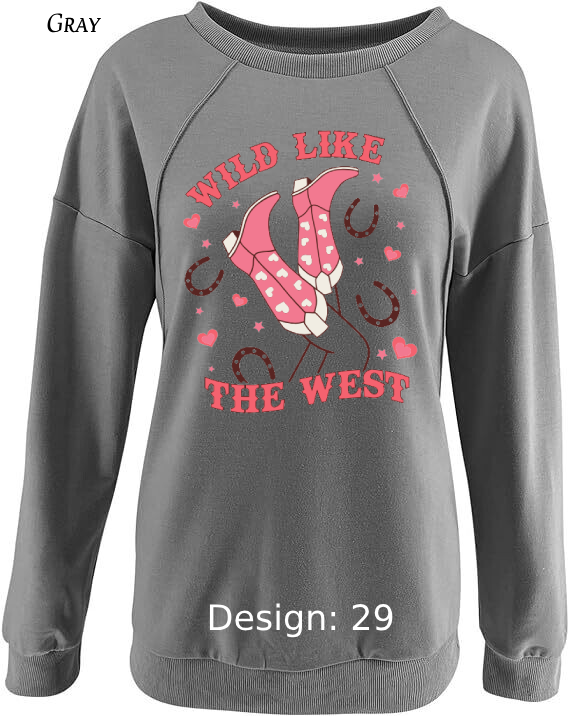 Sweatshirt Women's Country Cowboy Sweatshirt | Custom Sweatshirt