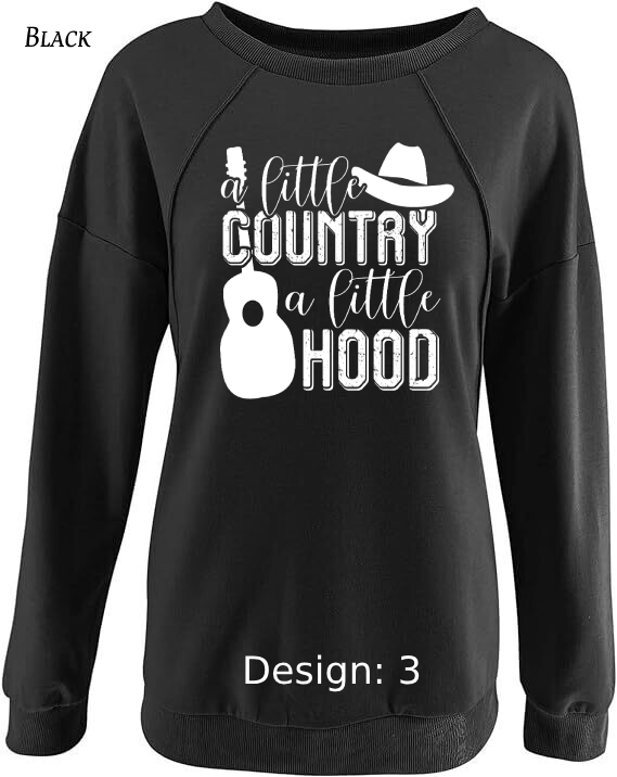 Sweatshirt Women's Country Cowboy Sweatshirt | Custom Sweatshirt
