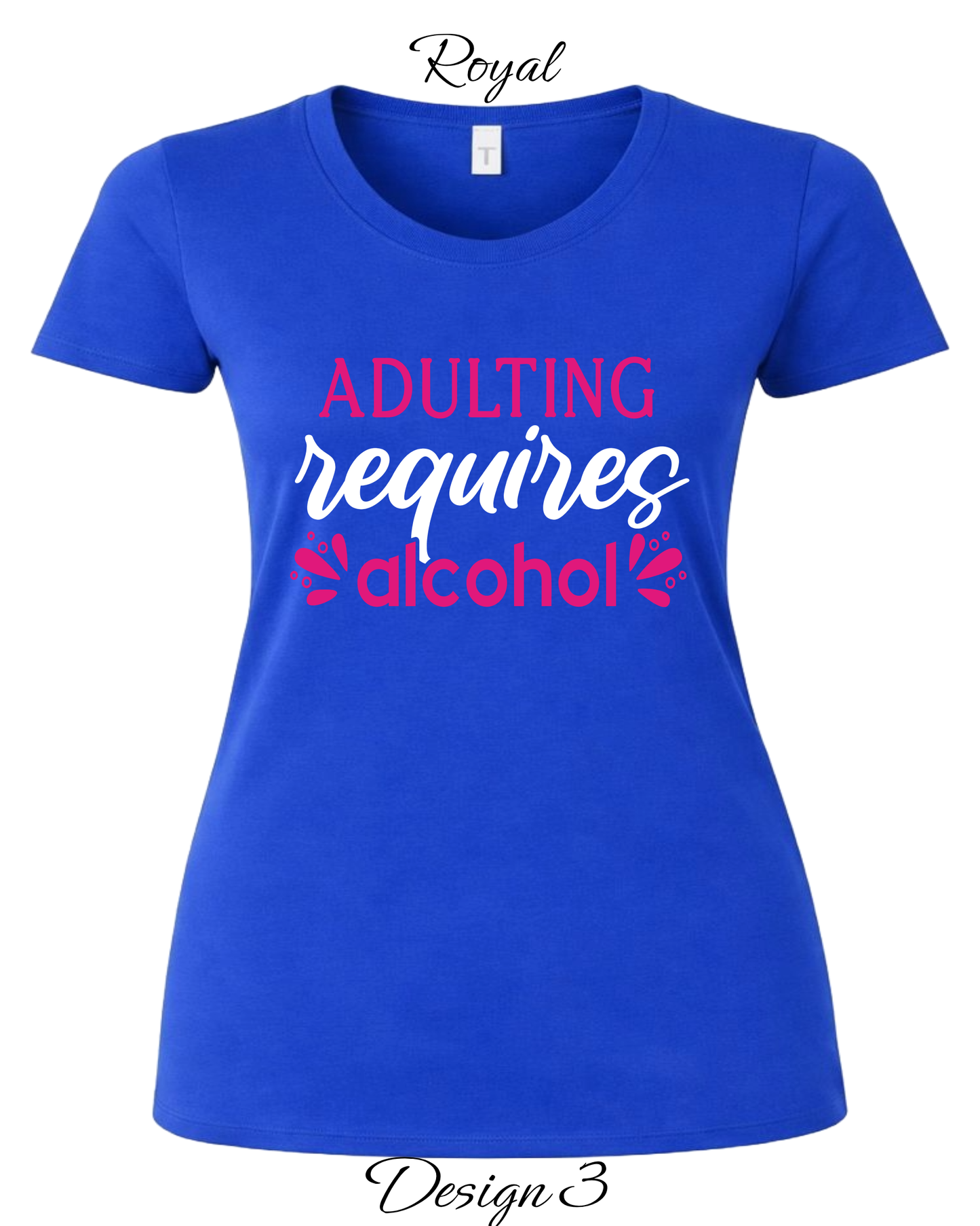 Custom Women's Tank Tops & Tees | Funny Alcohol Inspired Shirts