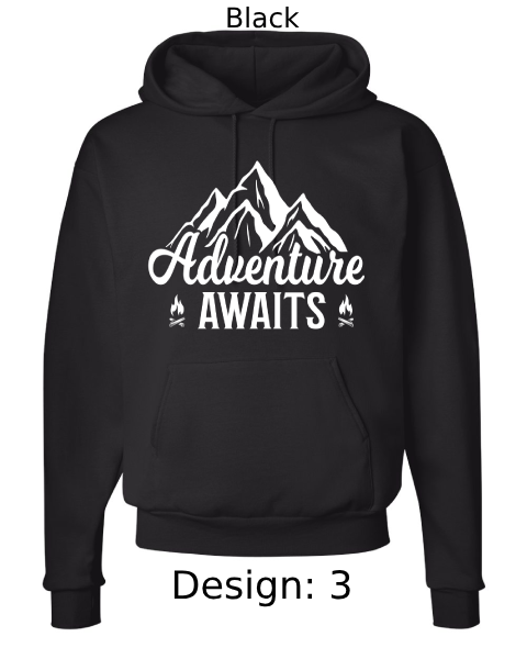 Unisex Camping Hoodie Sweatshirt | Custom Hoodie