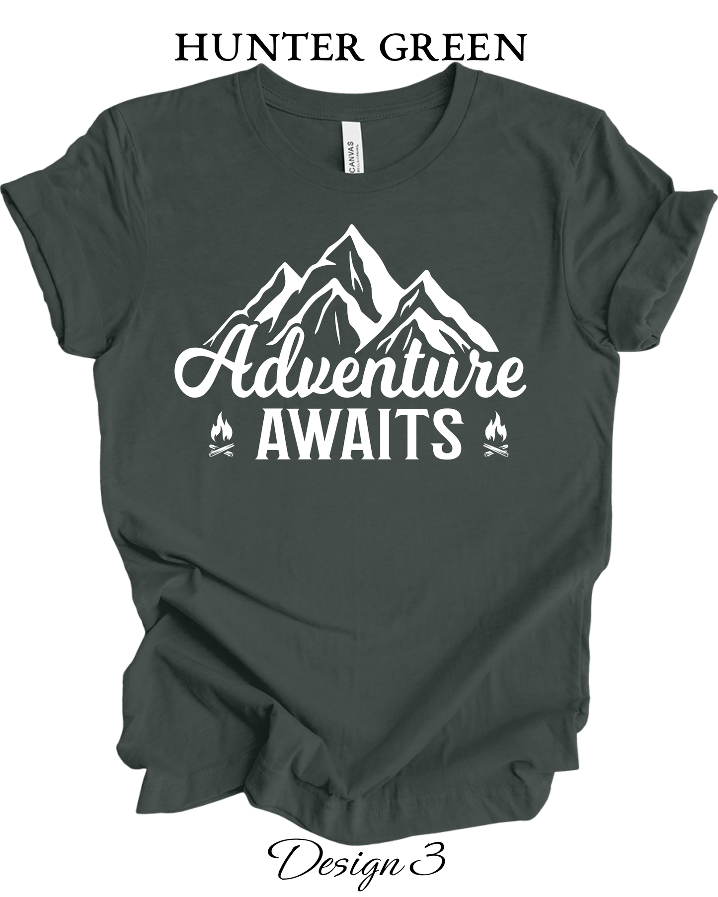 Custom Tee Unisex Crew Neck T-Shirts | Camping, Hiking, & Wilderness Inspired Tee