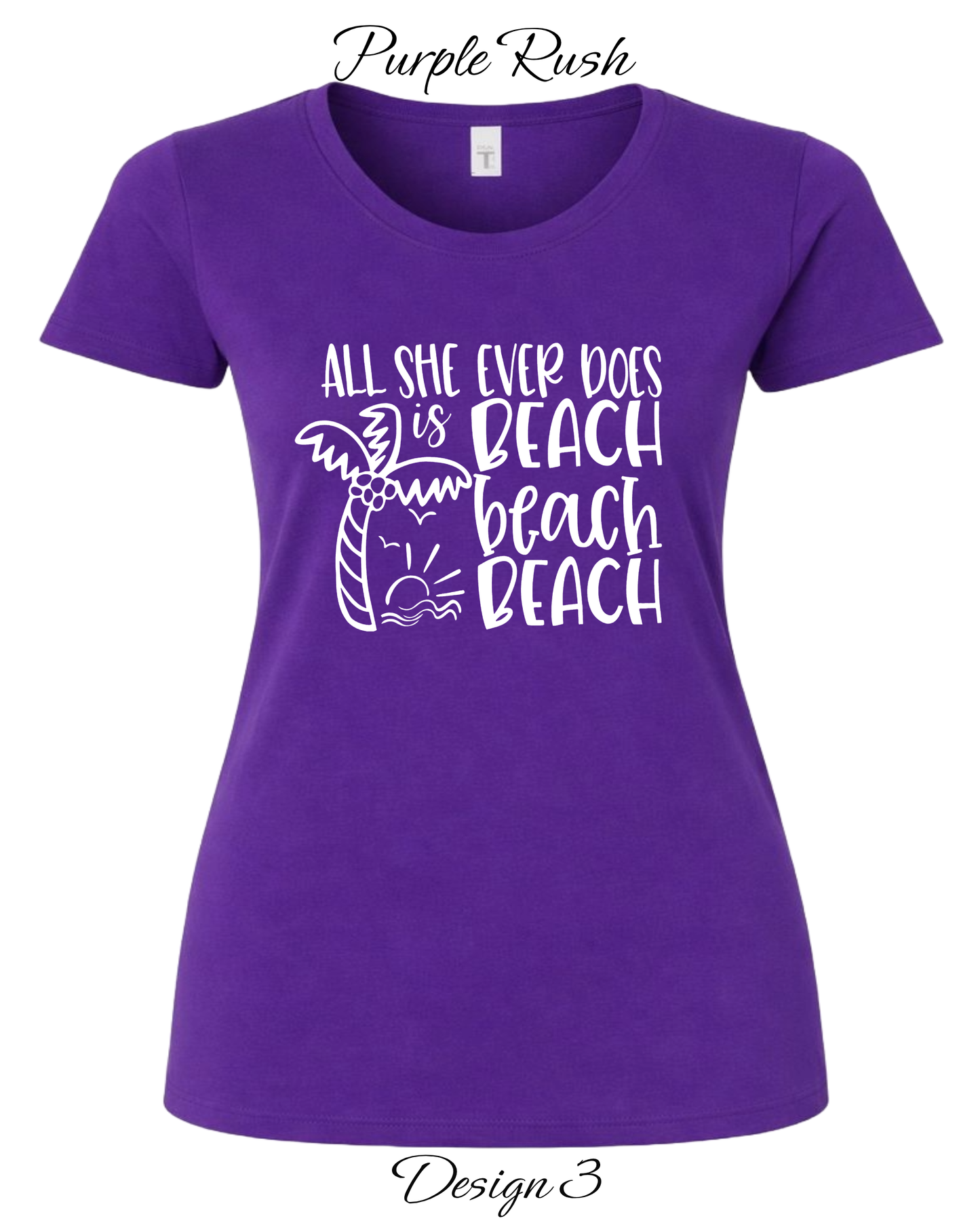 Custom Women's Tank Tops & Tees | Beach Inspired Tee