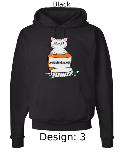 Unisex Cat Hoodie Sweatshirt | Custom Hoodie
