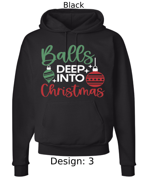 Unisex Christmas Funny Hoodie Sweatshirt | Custom Hoodie