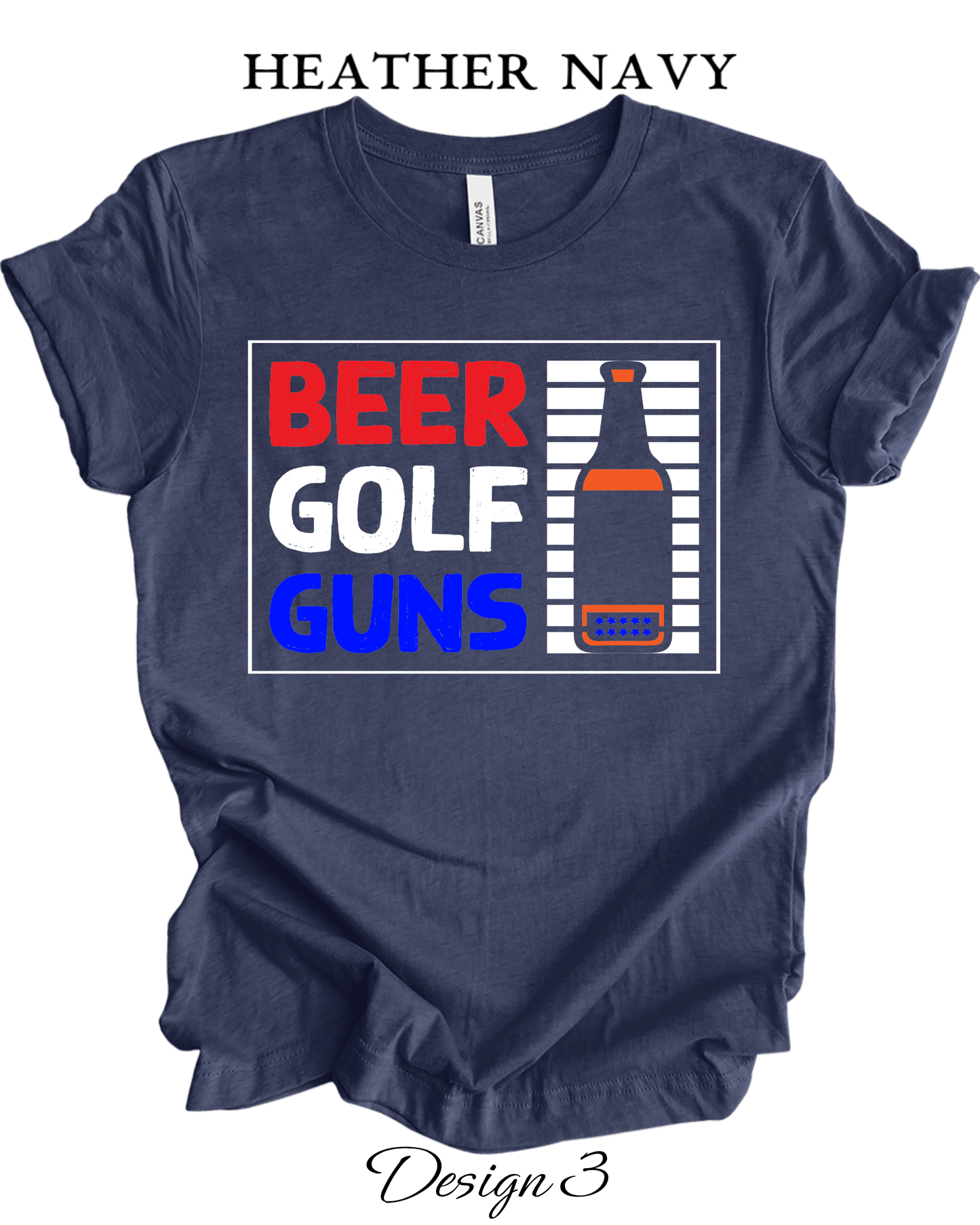 Custom Tee Unisex Crew Neck T-Shirts | Funny Beer Inspired Tee