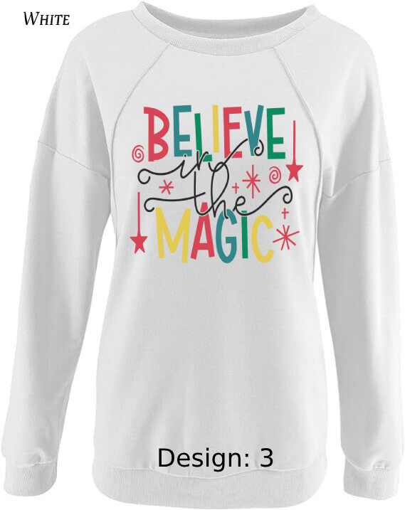 Sweatshirt Women's Christmas Funny & Cute Sweatshirt | Custom Sweatshirt