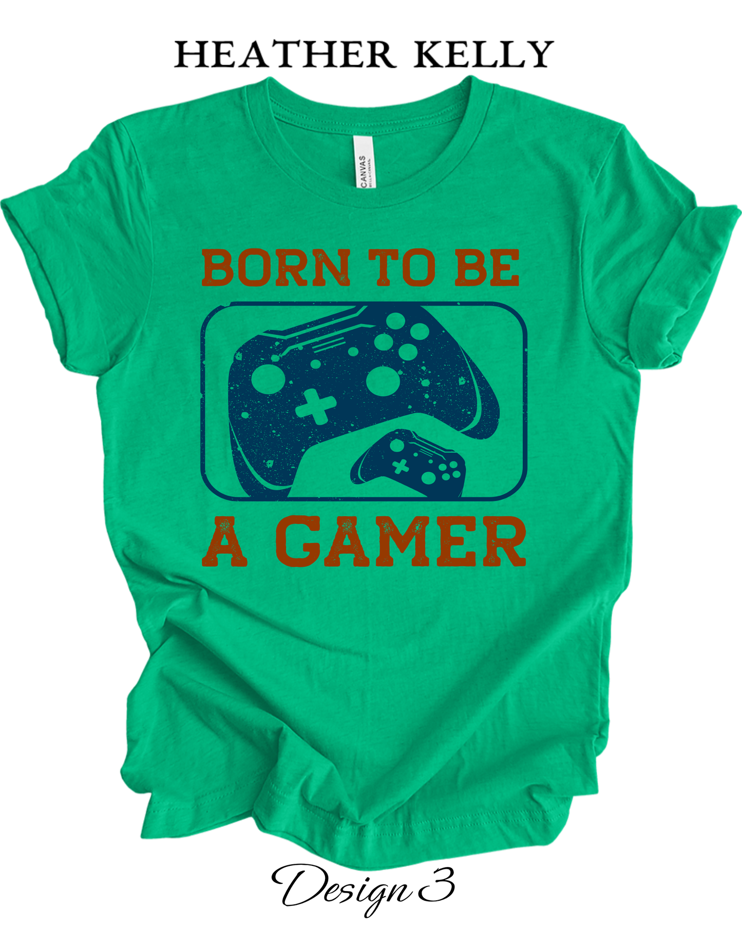 Custom Tee Unisex Crew Neck T-shirts | Video Gaming Inspired Tee
