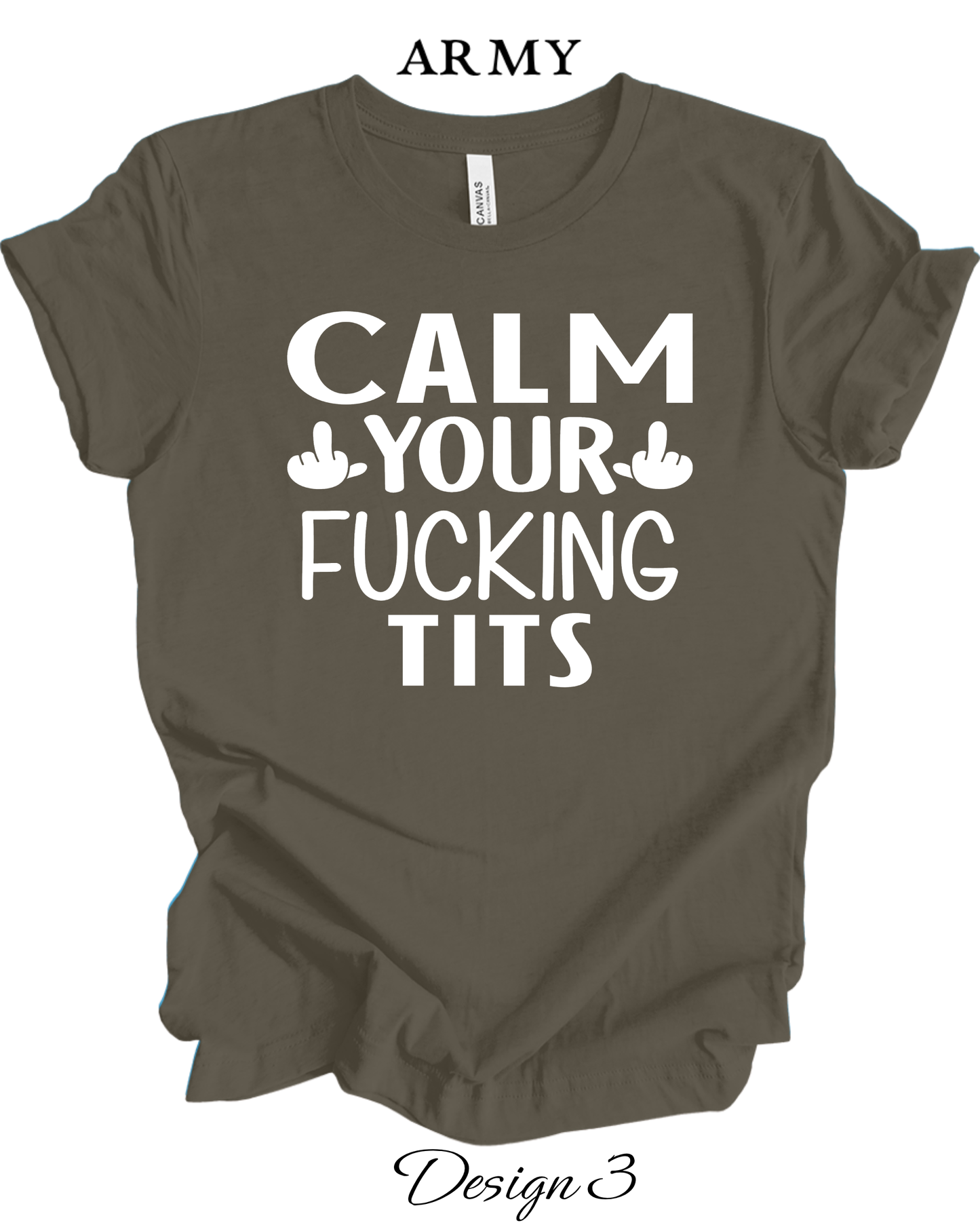 Custom Tee Unisex Crew Neck T-Shirts | Adult Funny and Sarcastic Inspired Tee