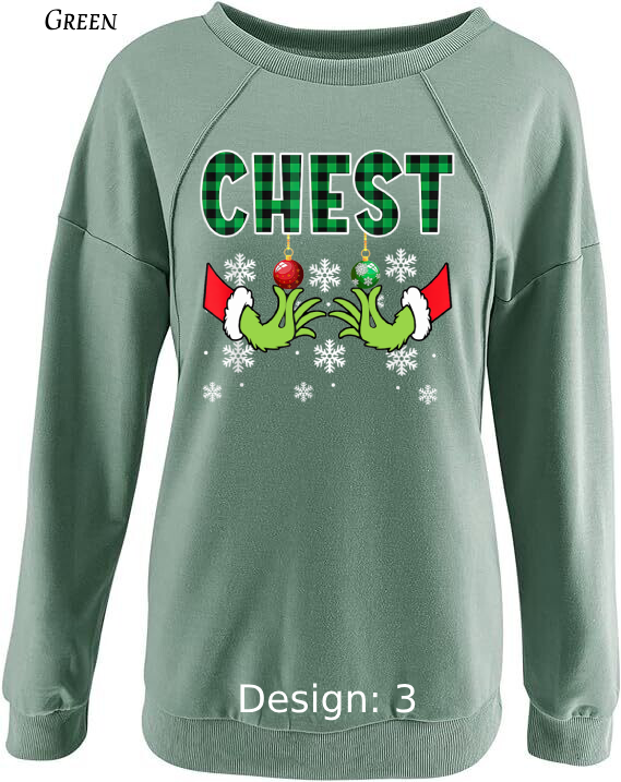 Sweatshirt Women's Christmas Funny Sweatshirt | Custom Sweatshirt