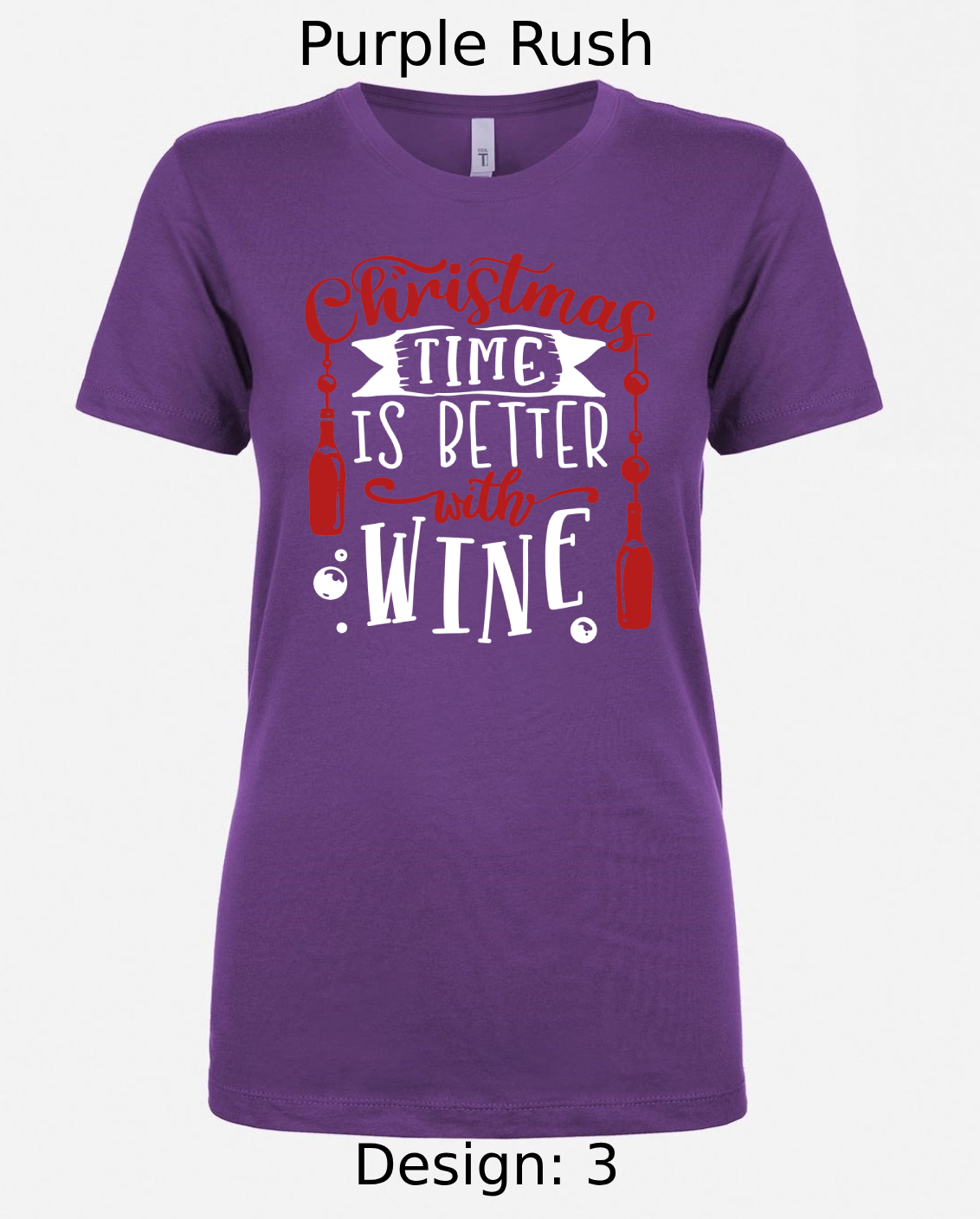 Shirts Women's Customized Tank Tops & Shirts | Christmas Funny Drinking Themed Tee
