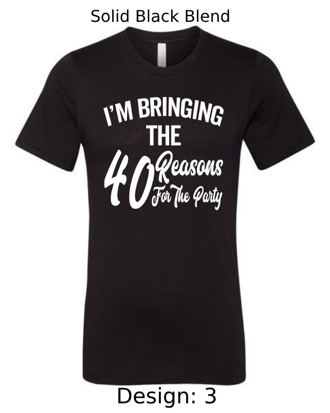 Shirt's Men's Customized T-Shirts | Birthday Themed Tee