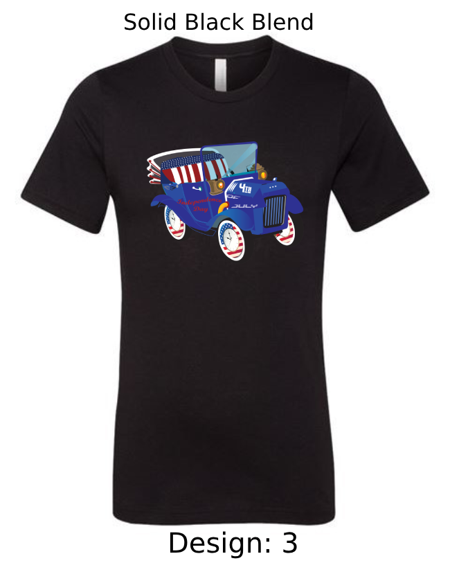 Shirts Men's Customized T-Shirts | 4th of July Themed Tee