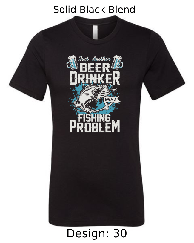 Shirts Men's Customized T-Shirts | Fishing Themed Tee