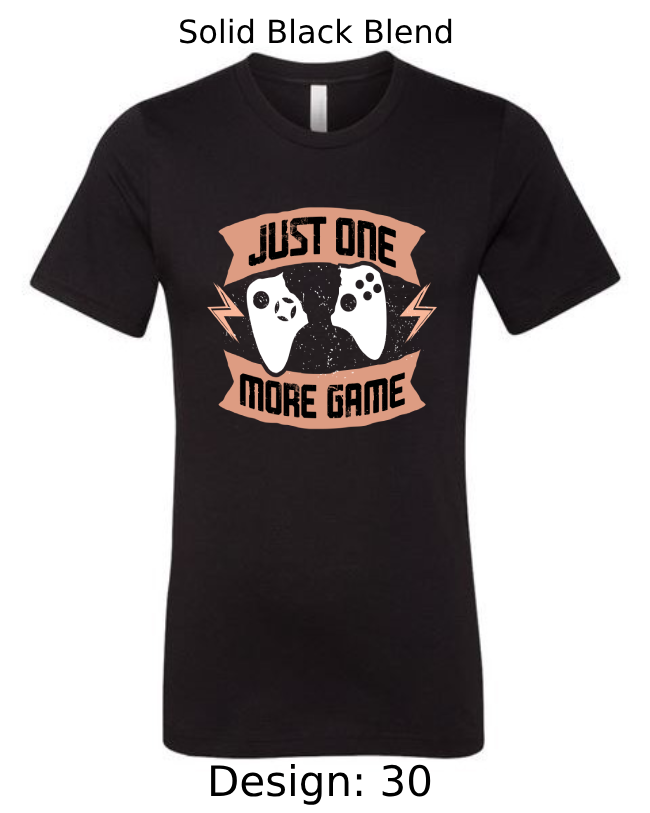 Shirts Men's Customized T-Shirts | Video Gaming Themed Tee