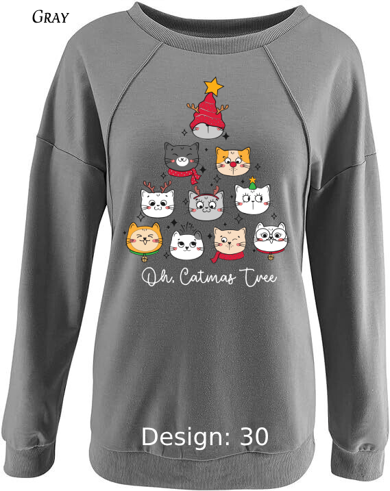 Sweatshirt Women's Christmas Funny & Cute Sweatshirt | Custom Sweatshirt