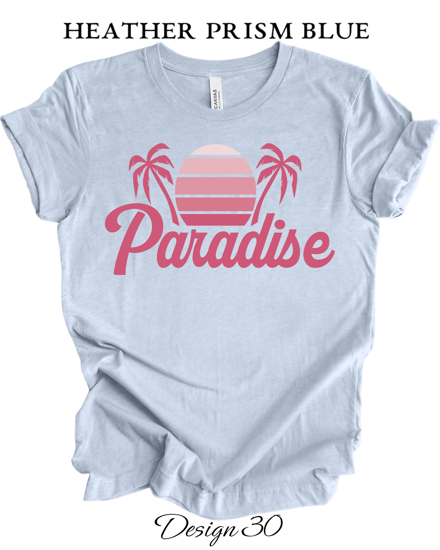 Custom Tee Unisex Crew Neck T-Shirts | Summer, Surfing, & Sunshine Inspired Tee