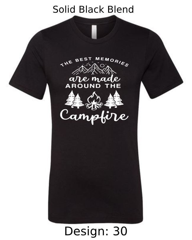 Shirts Men's Customized T-Shirts | Camping Themed Tee