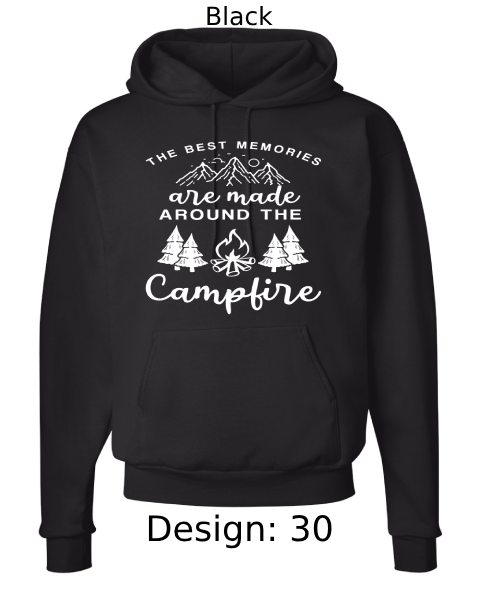 Unisex Camping Hoodie Sweatshirt | Custom Hoodie