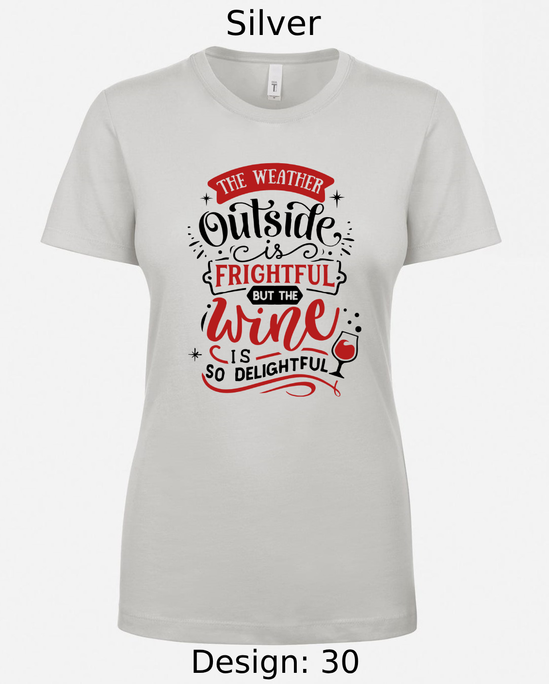 Shirts Women's Customized Tank Tops & Shirts | Christmas Funny Drinking Themed Tee