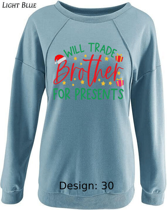 Sweatshirt Women's Christmas Funny Sweatshirt | Custom Sweatshirt