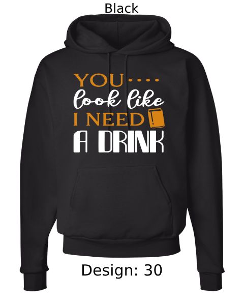 Unisex Funny Alcohol Hoodie Sweatshirt | Custom Hoodie