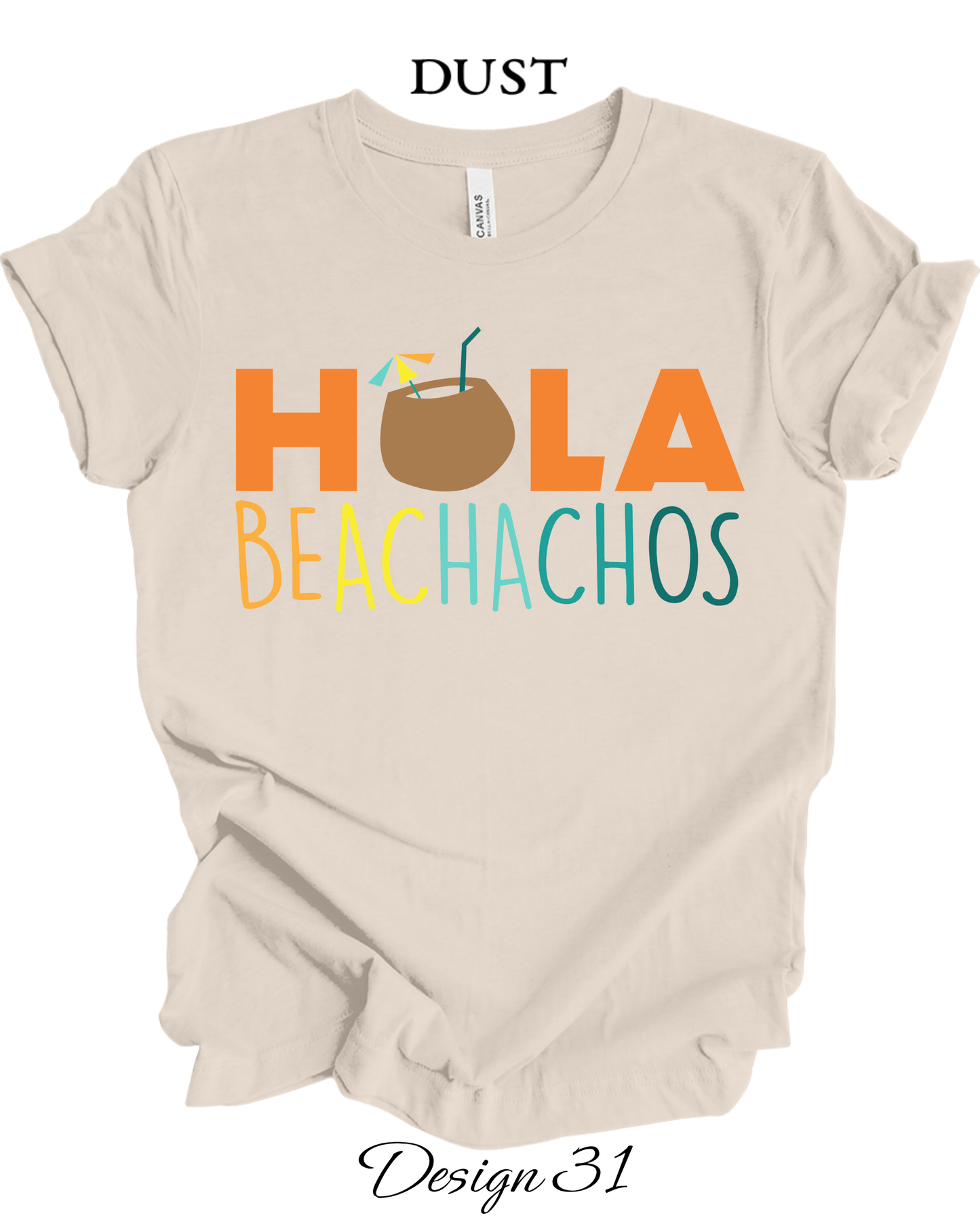 Custom Tee Unisex Crew Neck T-Shirts | Beach Inspired Tee