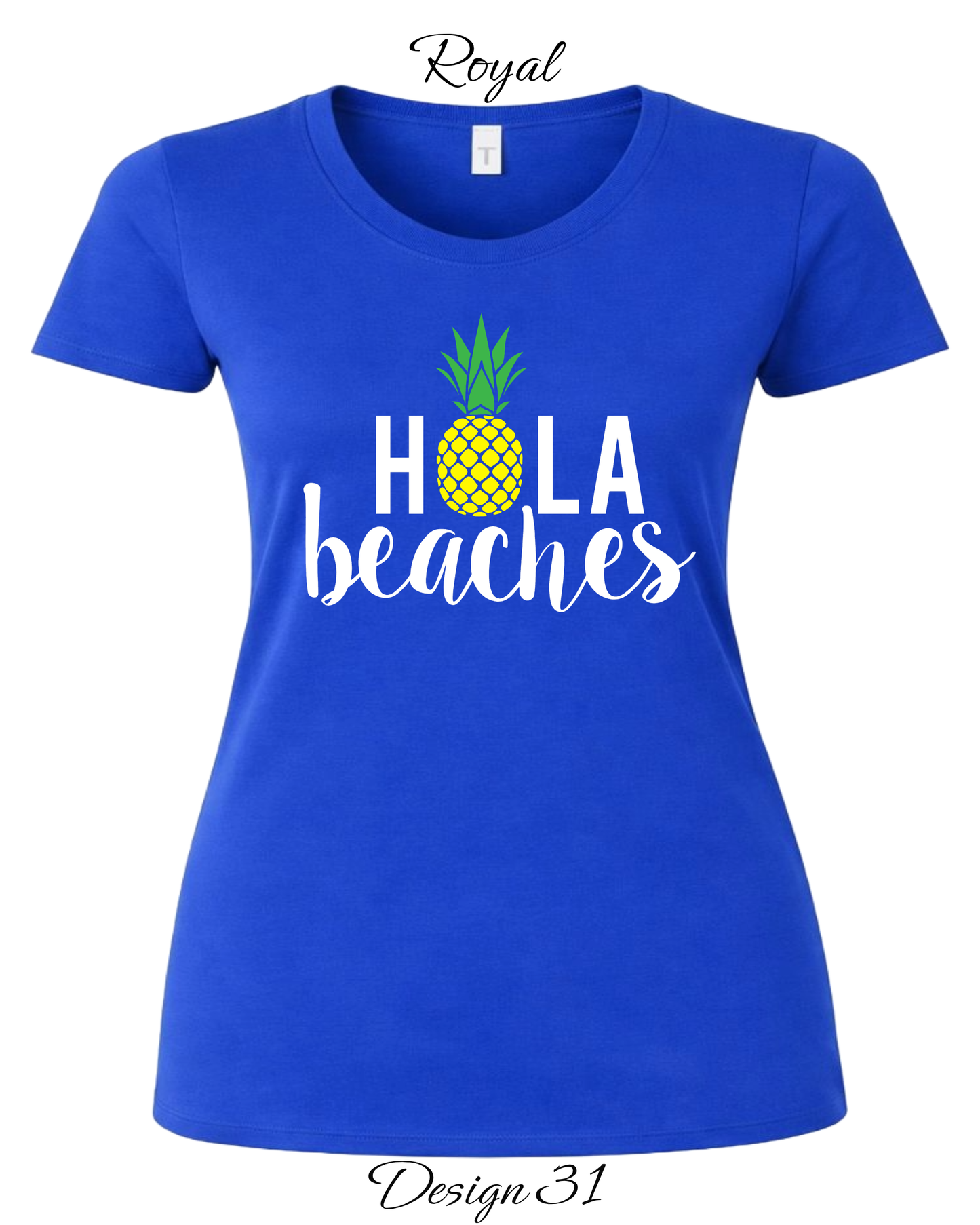 Custom Women's Tank Tops & Tees | Beach Inspired Tee