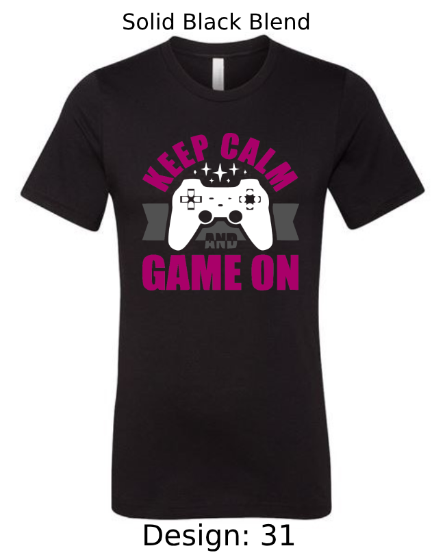 Shirts Men's Customized T-Shirts | Video Gaming Themed Tee