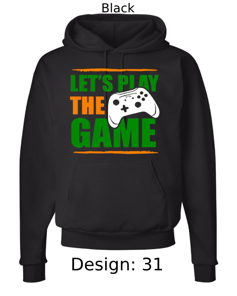 Unisex Video Gaming Hoodie Sweatshirt | Custom Hoodie