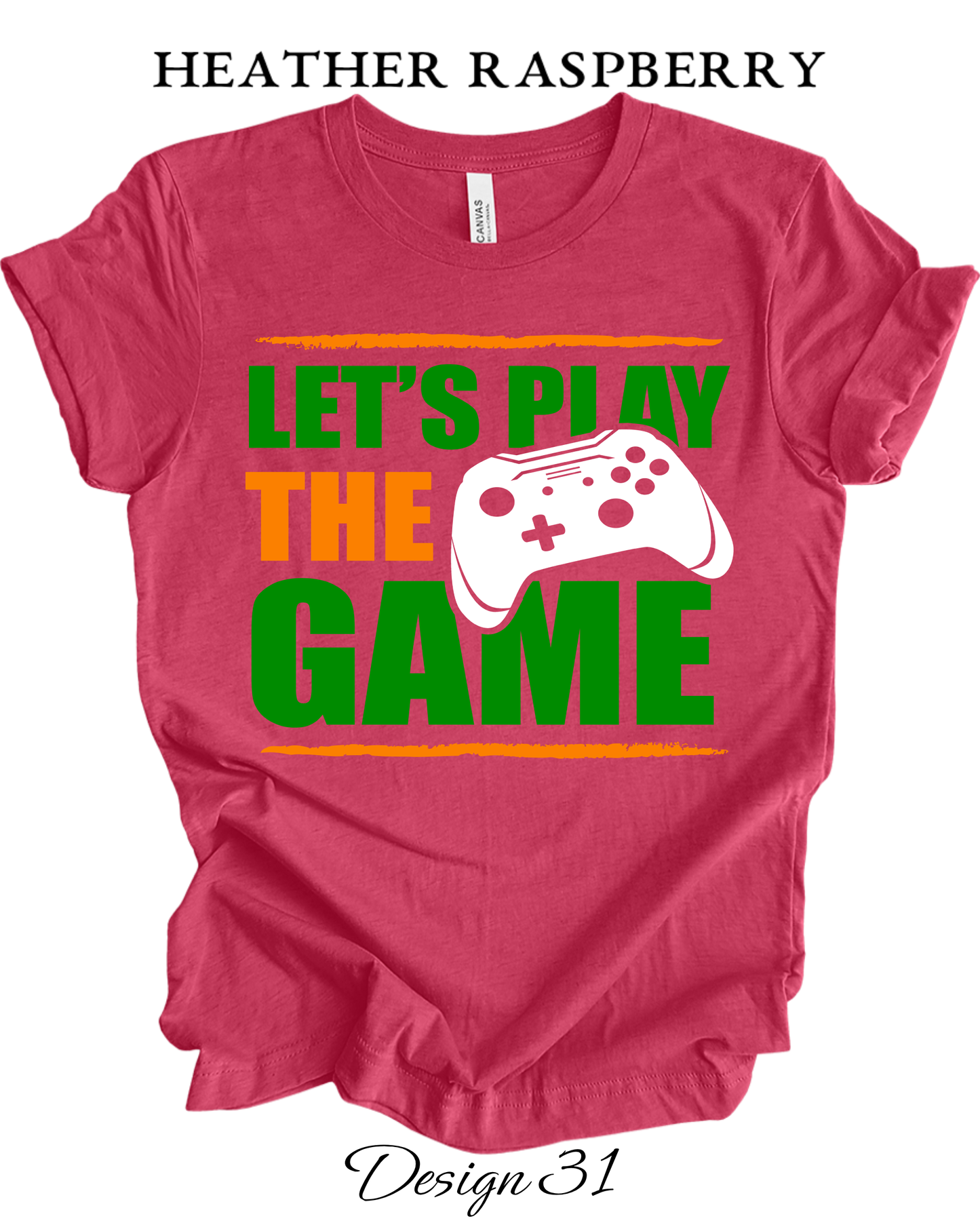 Custom Tee Unisex Crew Neck T-shirts | Video Gaming Inspired Tee