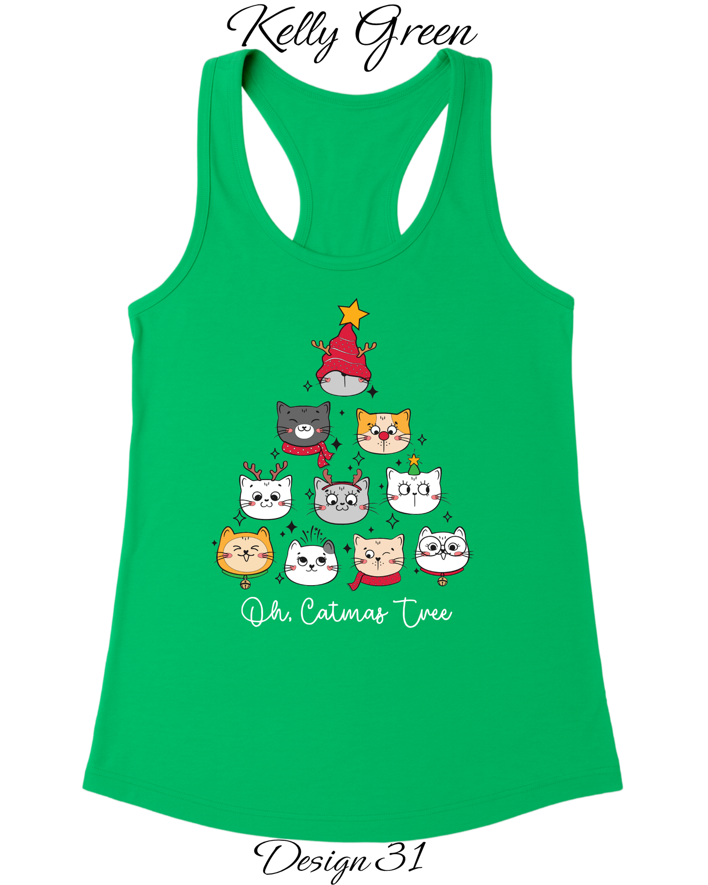 Custom Women's Tank Tops & Tees | Christmas Funny & Cute Inspired Tee