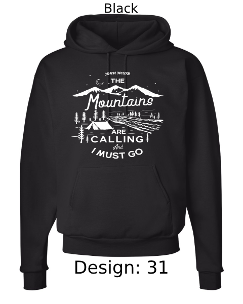Unisex Camping Hoodie Sweatshirt | Custom Hoodie