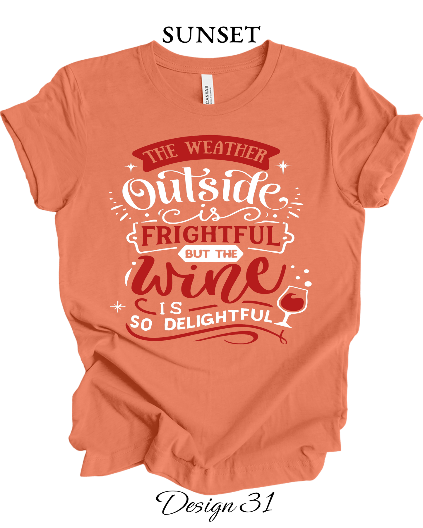 Custom Tee Unisex Crew Neck T-Shirts | Christmas Funny Drinking Inspired Tee