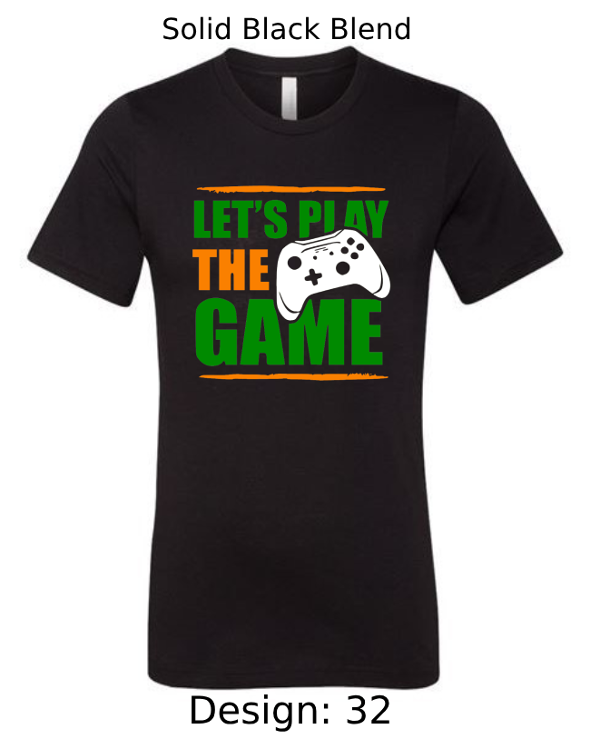 Shirts Men's Customized T-Shirts | Video Gaming Themed Tee