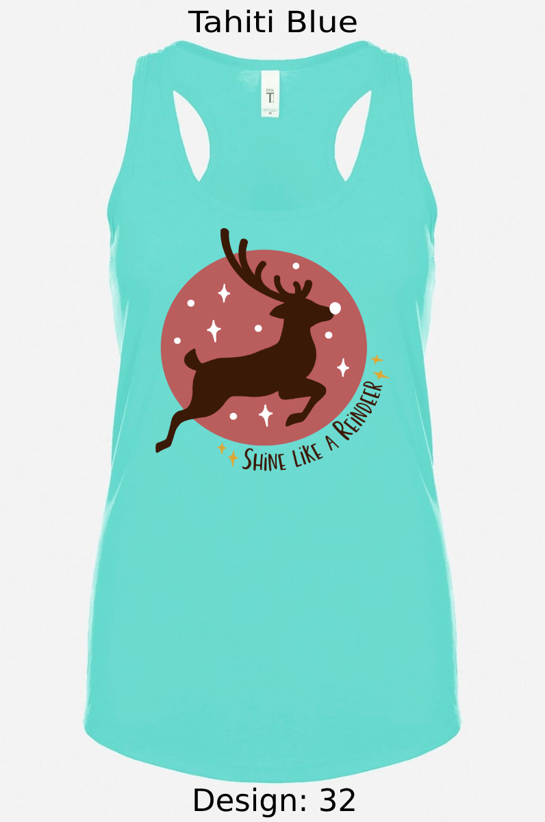 Shirts Women's Customized Tank Tops & Shirts | Christmas Funny & Cute Themed Tee