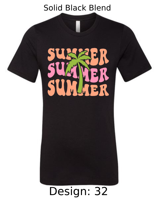 Shirts Men's Customized T-shirts | Summer, Surfing, & Sunshine Themed Tee